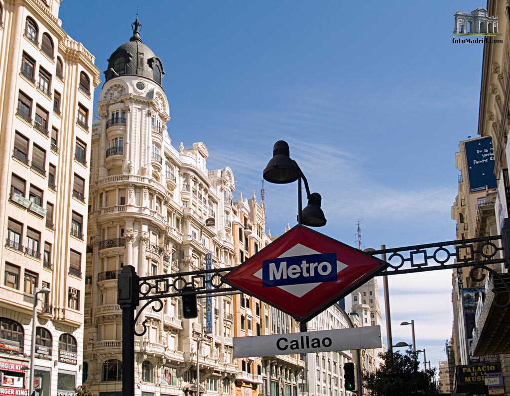 Gran V�a. Metro Callao