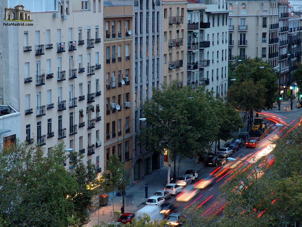 Tr�fico en Jos� Abascal