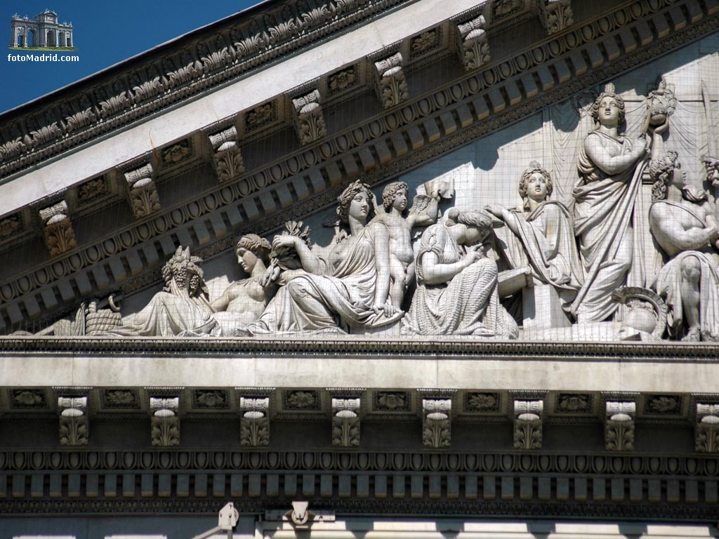 Frontispicio del Congreso de los Diputados