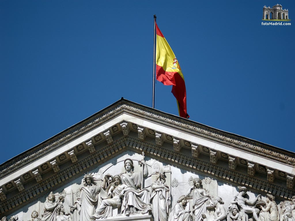 Frontispicio del Congreso de los Diputados