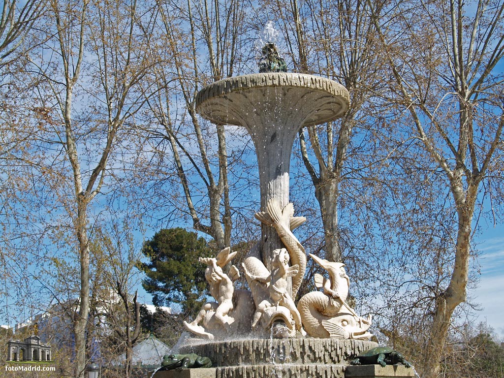 Detalle de la Fuente de los Gal�pagos